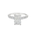 2ct Cushion Cut Solitaire Grown Diamond