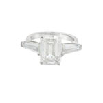 4ct Emerald Cut Solitaire Grown Diamond